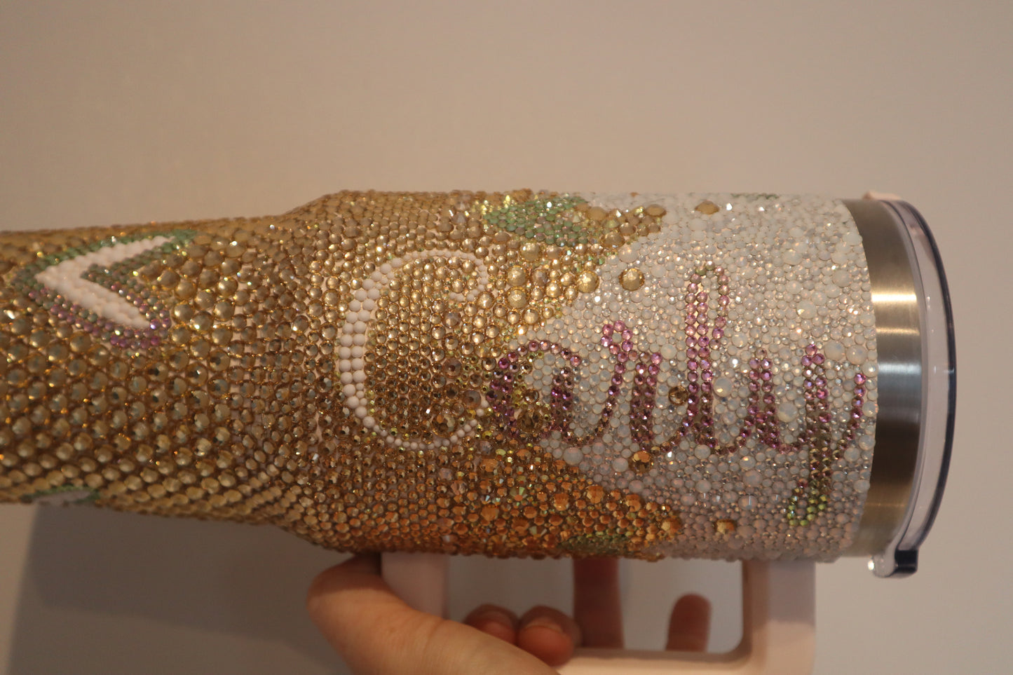 Custom Made Rhinestone Tumbler 40oz