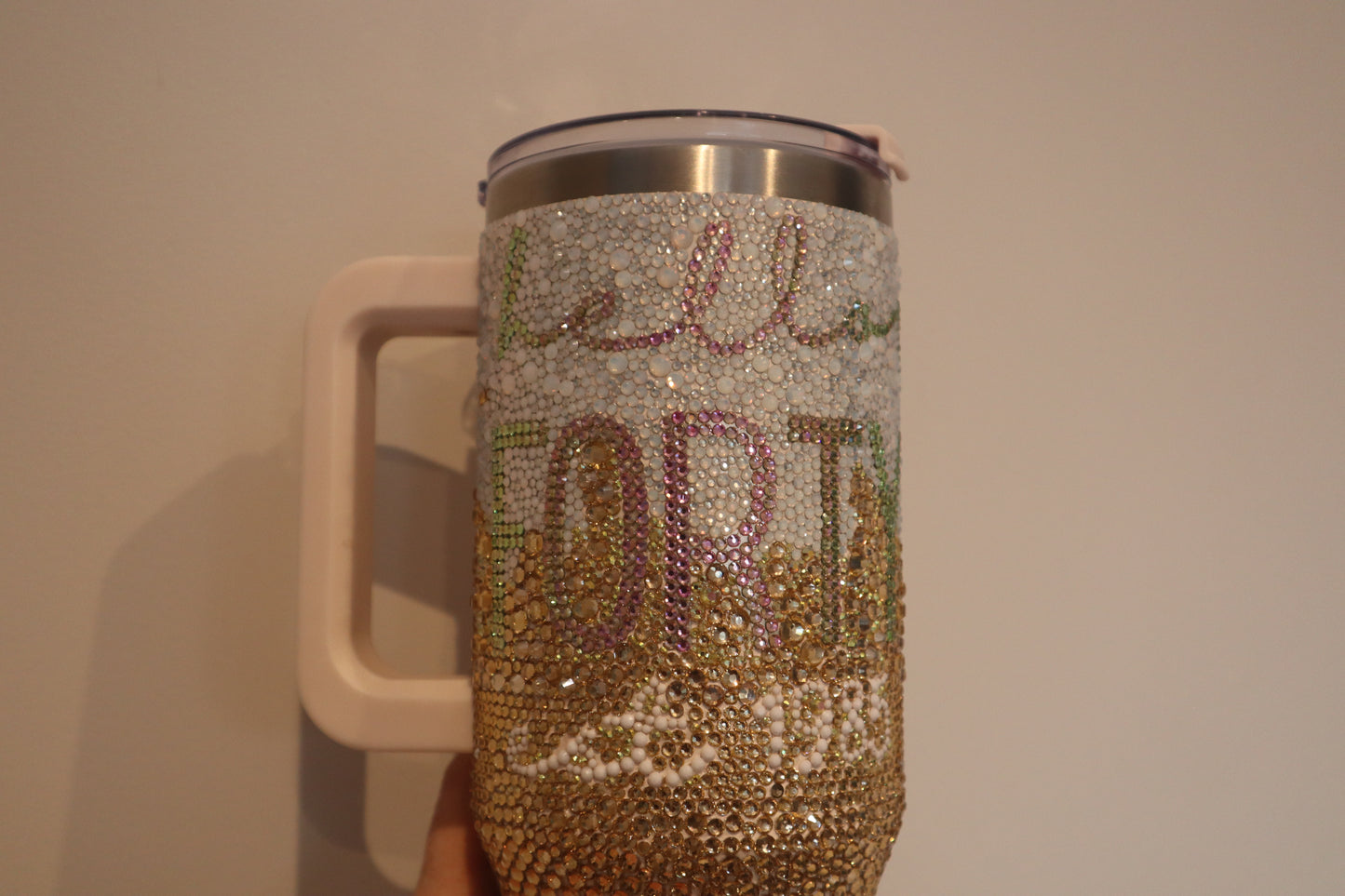 Custom Made Rhinestone Tumbler 40oz