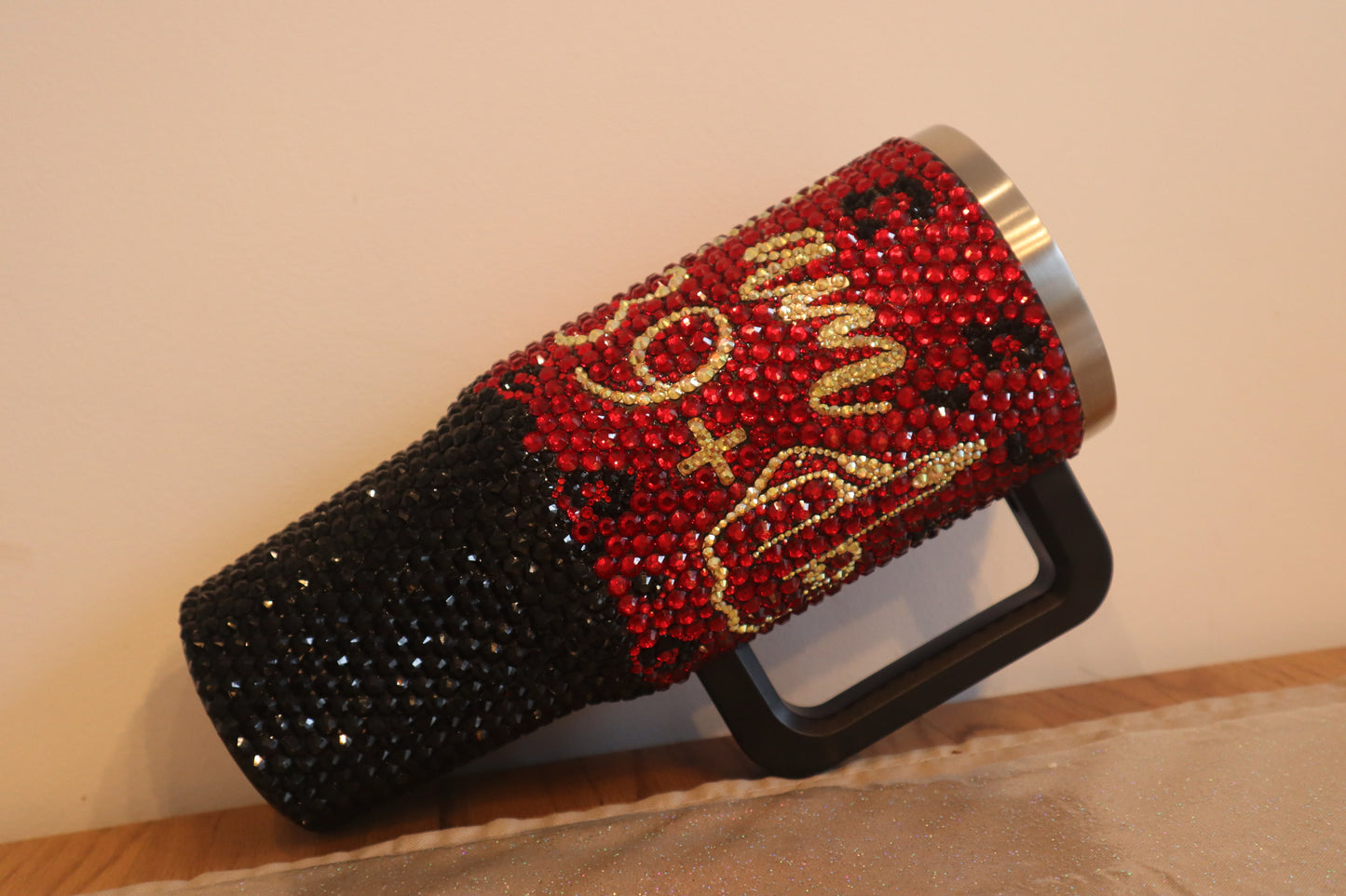 Custom Made Rhinestone Tumbler 40oz
