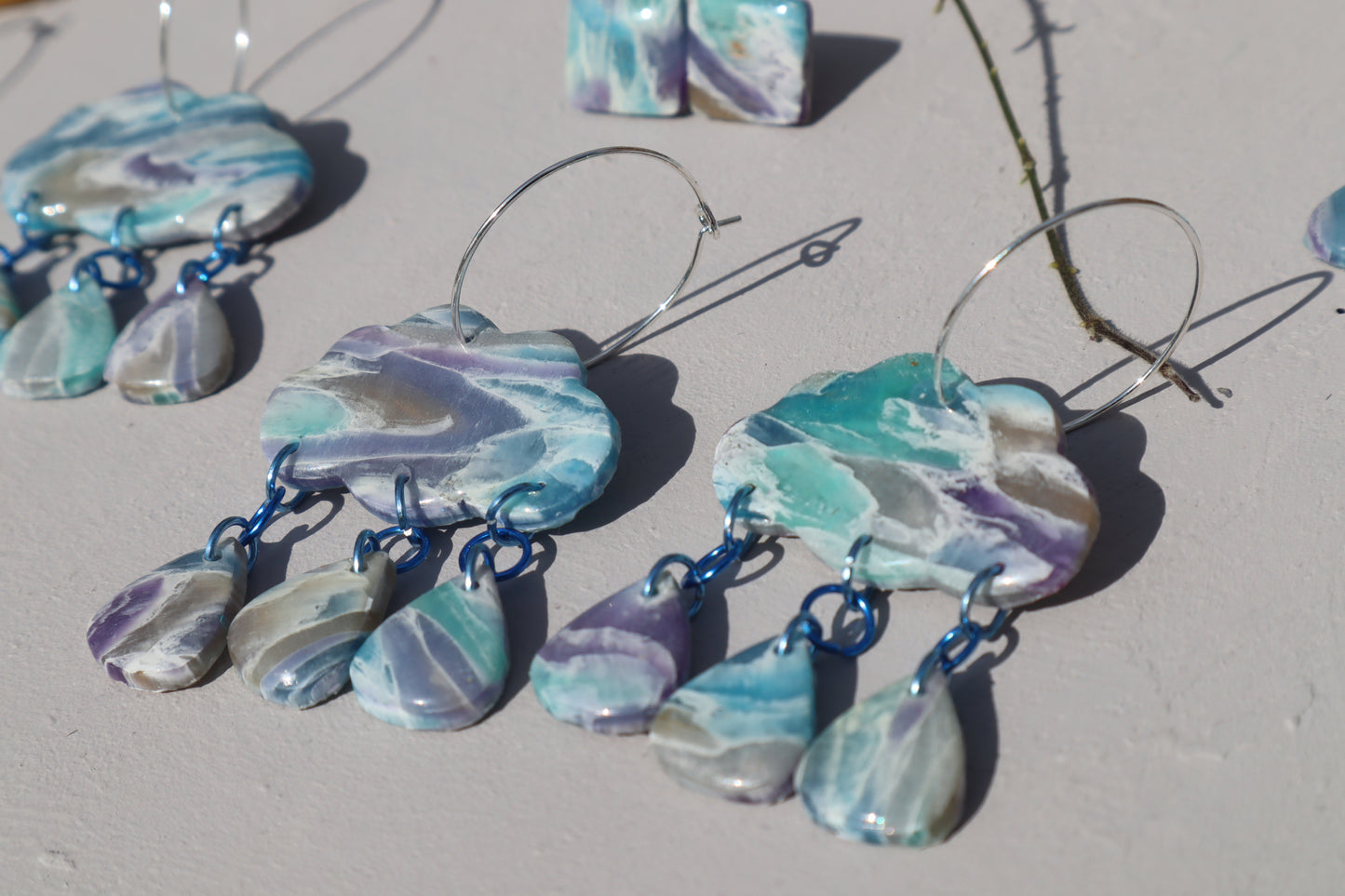 Cloudy Day Earrings