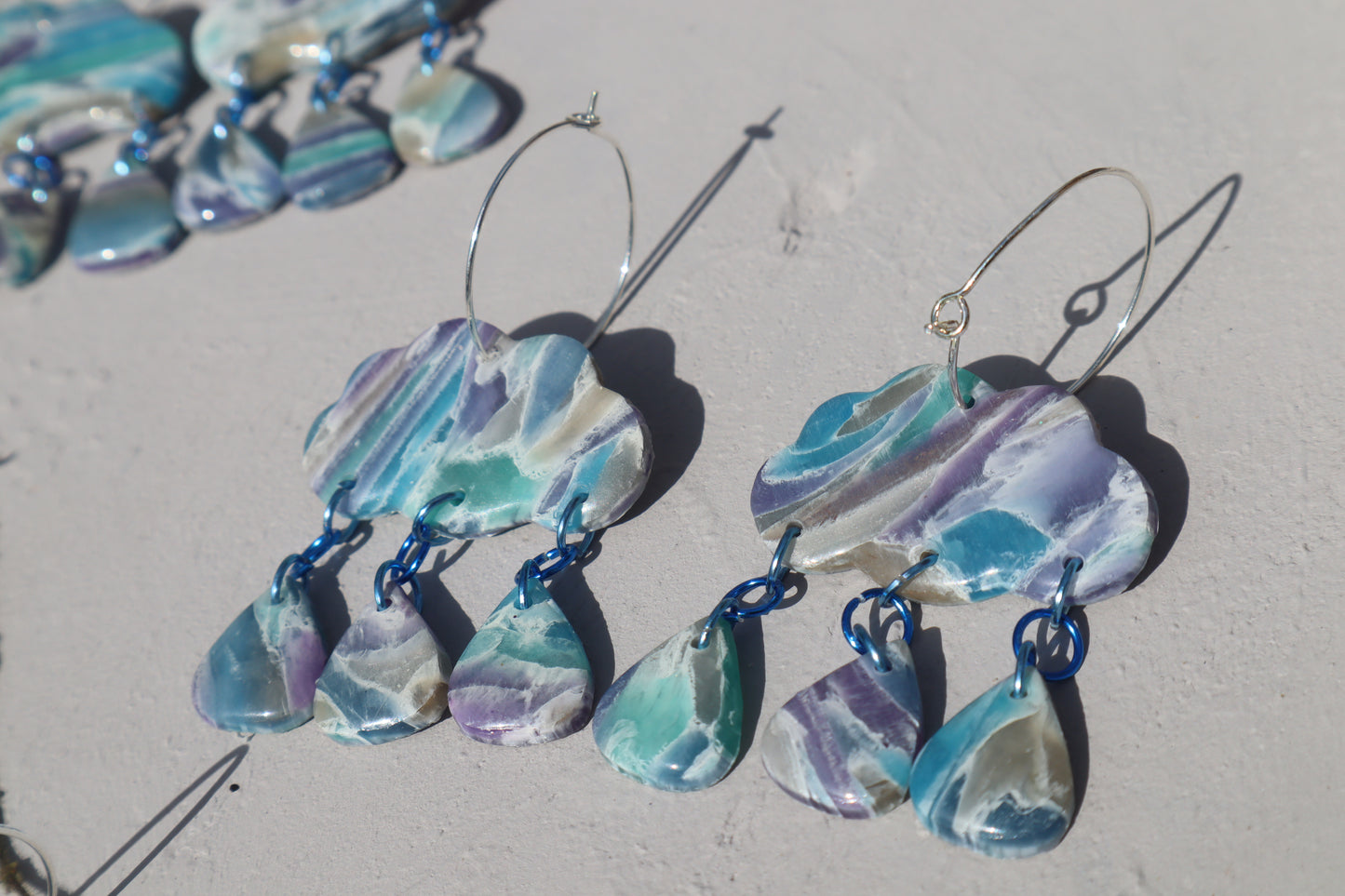 Cloudy Day Earrings
