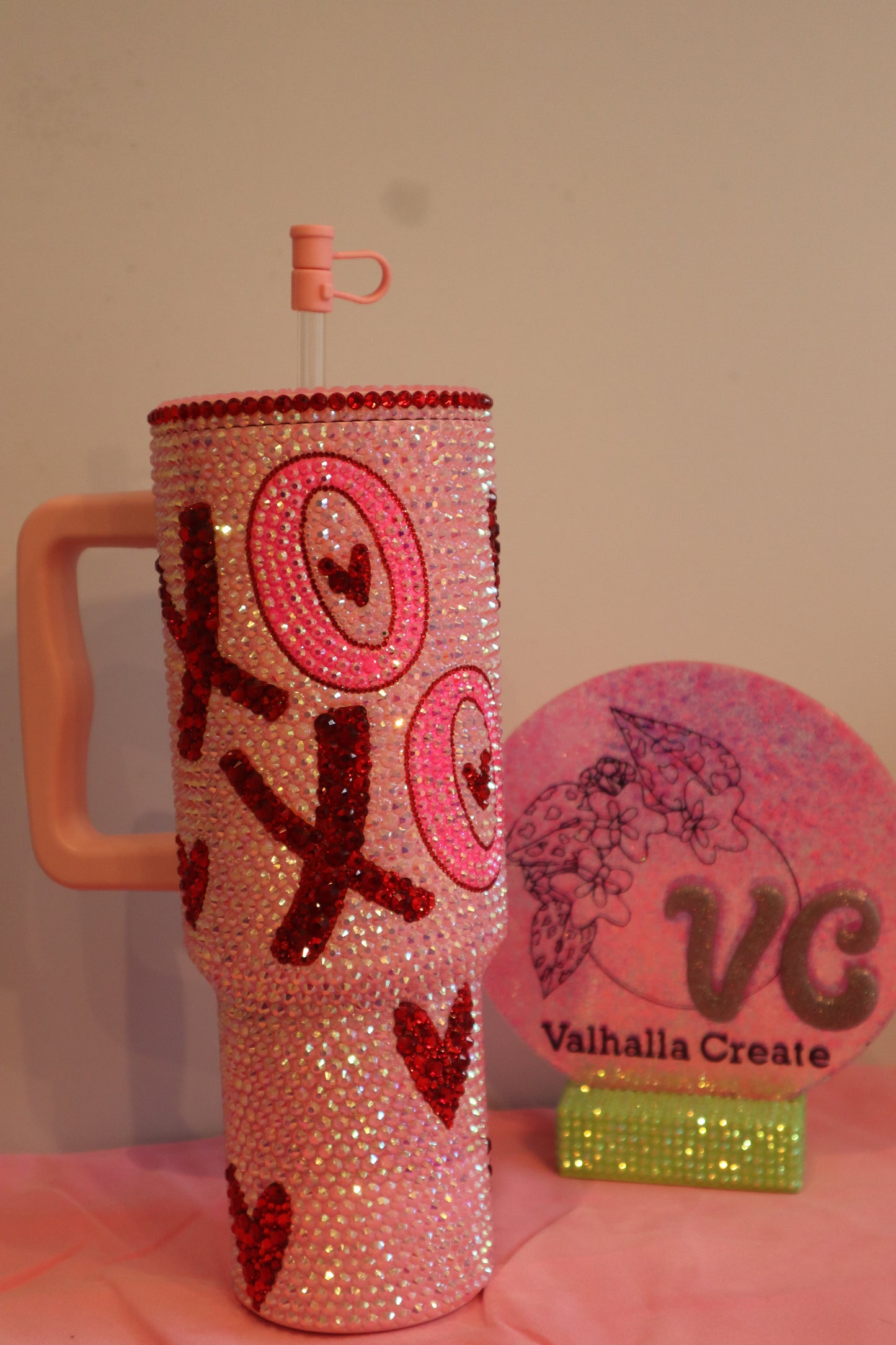 Custom Made Rhinestone Tumbler 40oz