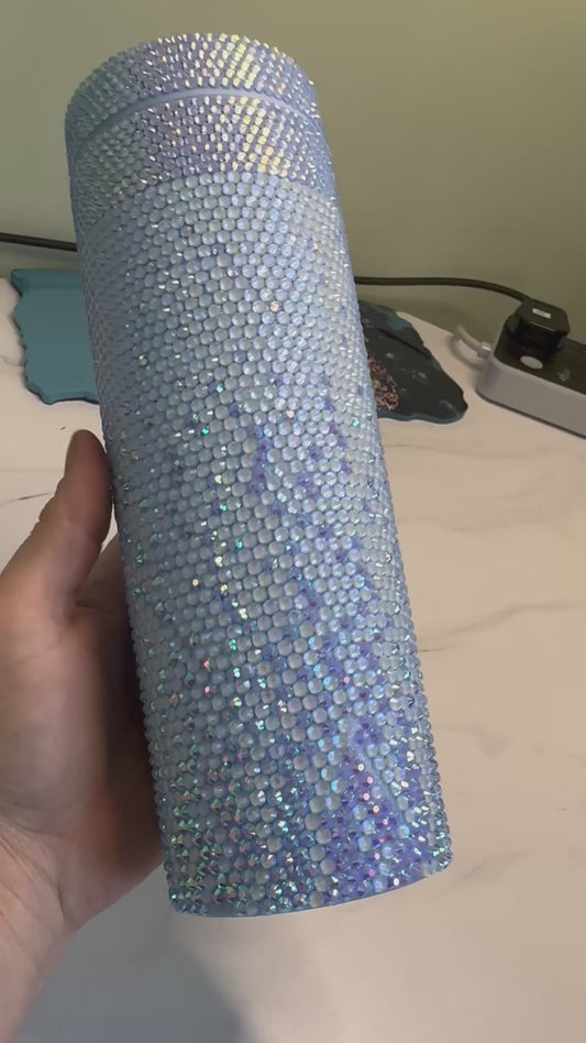 Custom Made Rhinestone Cold Cup 16oz